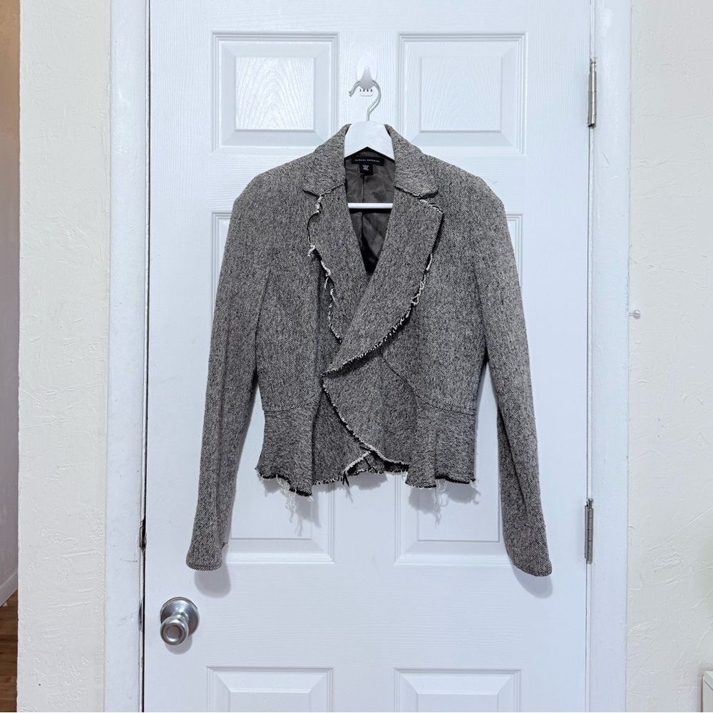 Banana Republic Gray Textured Women's Blazer
